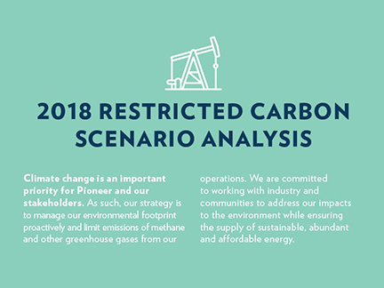 2018 Restricted Carbon Scenario Analysis cover